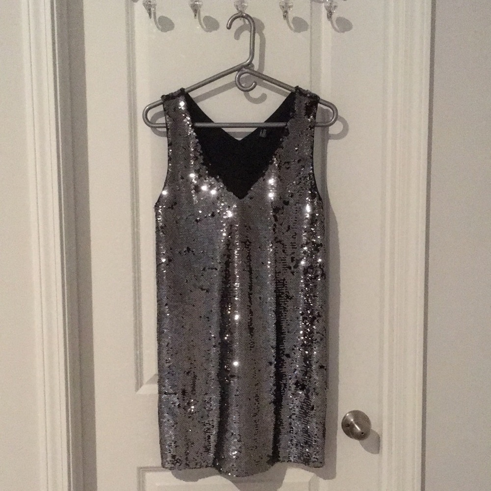 Spangle mini dress